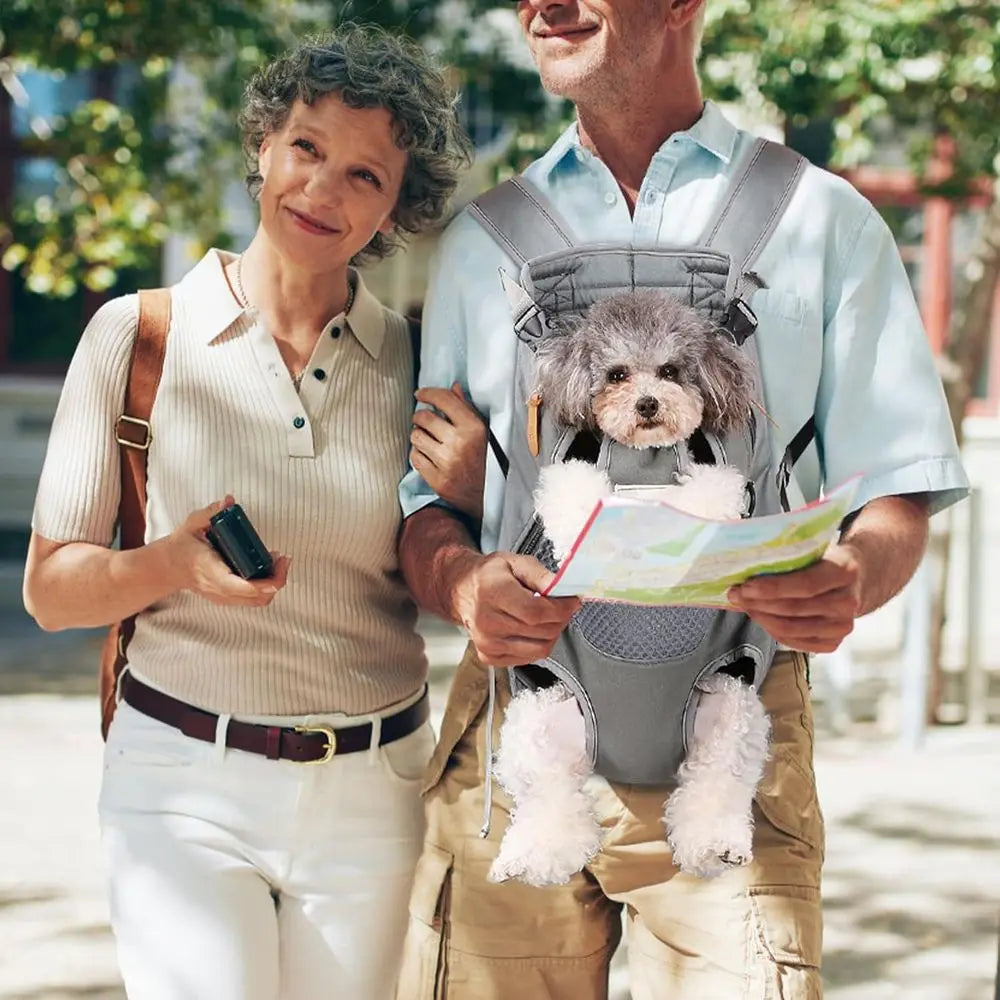 Pawsome Pet Backpack Carrier For Airline Travel And Outdoor Use