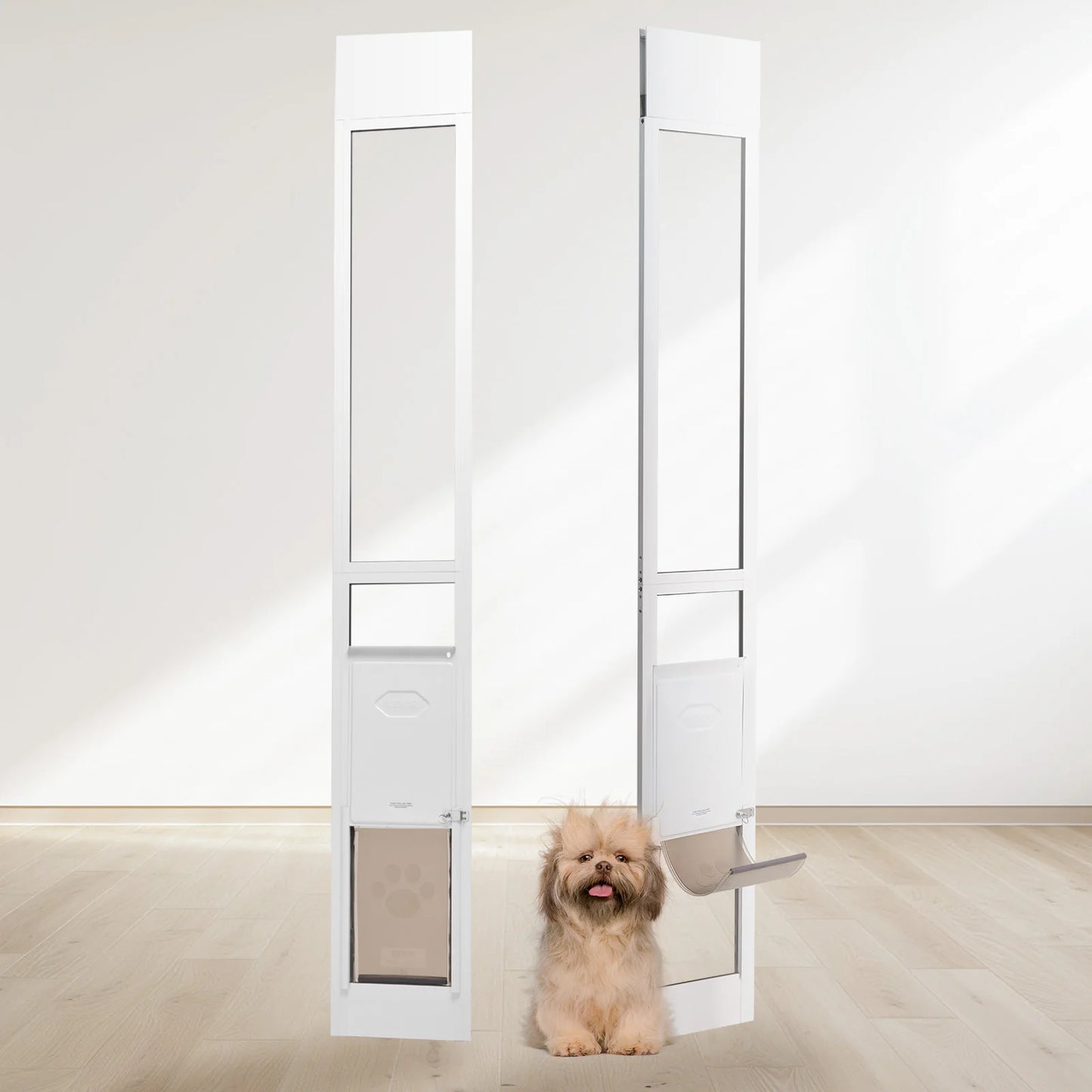Dog Door For Sliding Glass Door Easy Install Pet Access