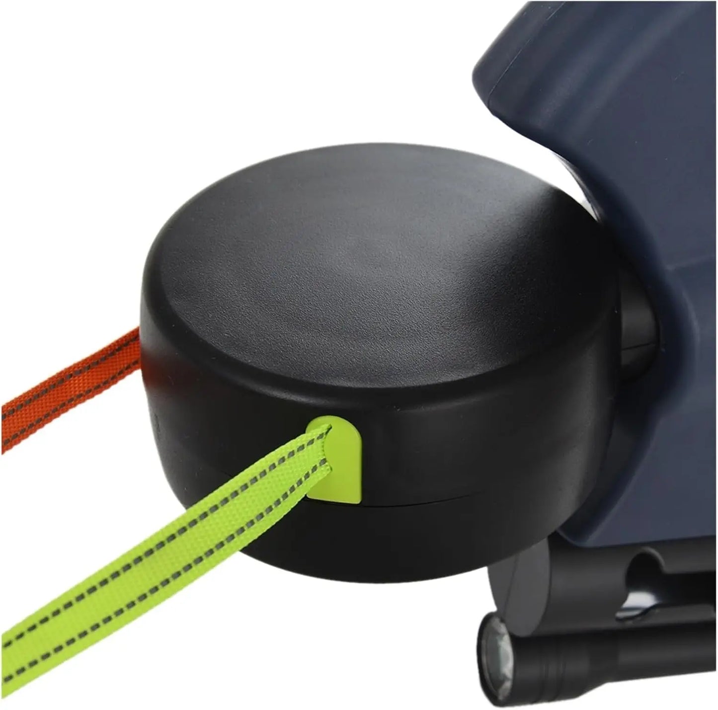 Double Ended Retractable Leash For Dogs And Cats With Flashlight