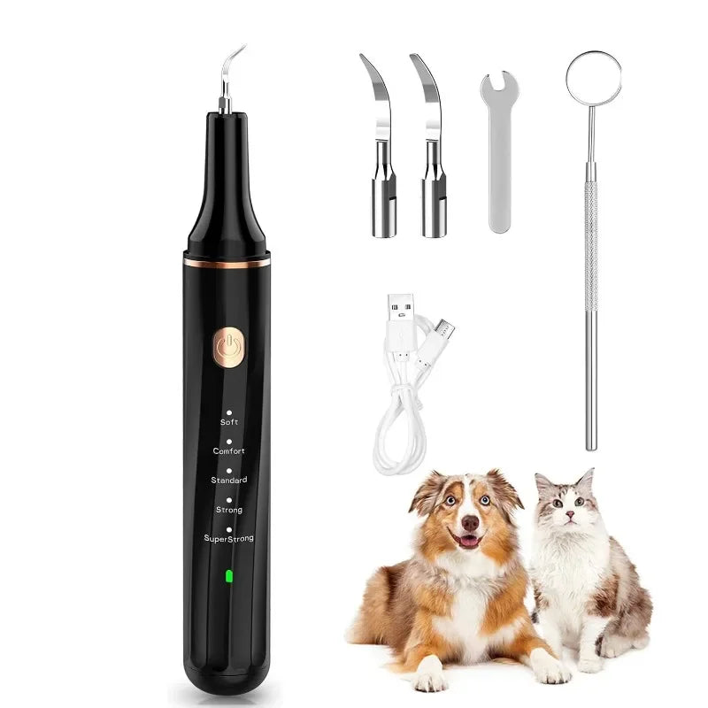 Ultrasonic Portable Electric Dog Toothbrush For Pet Dental Care