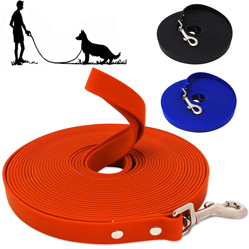Livepetsme Waterproof PVC Dog Leash For Walks And Training