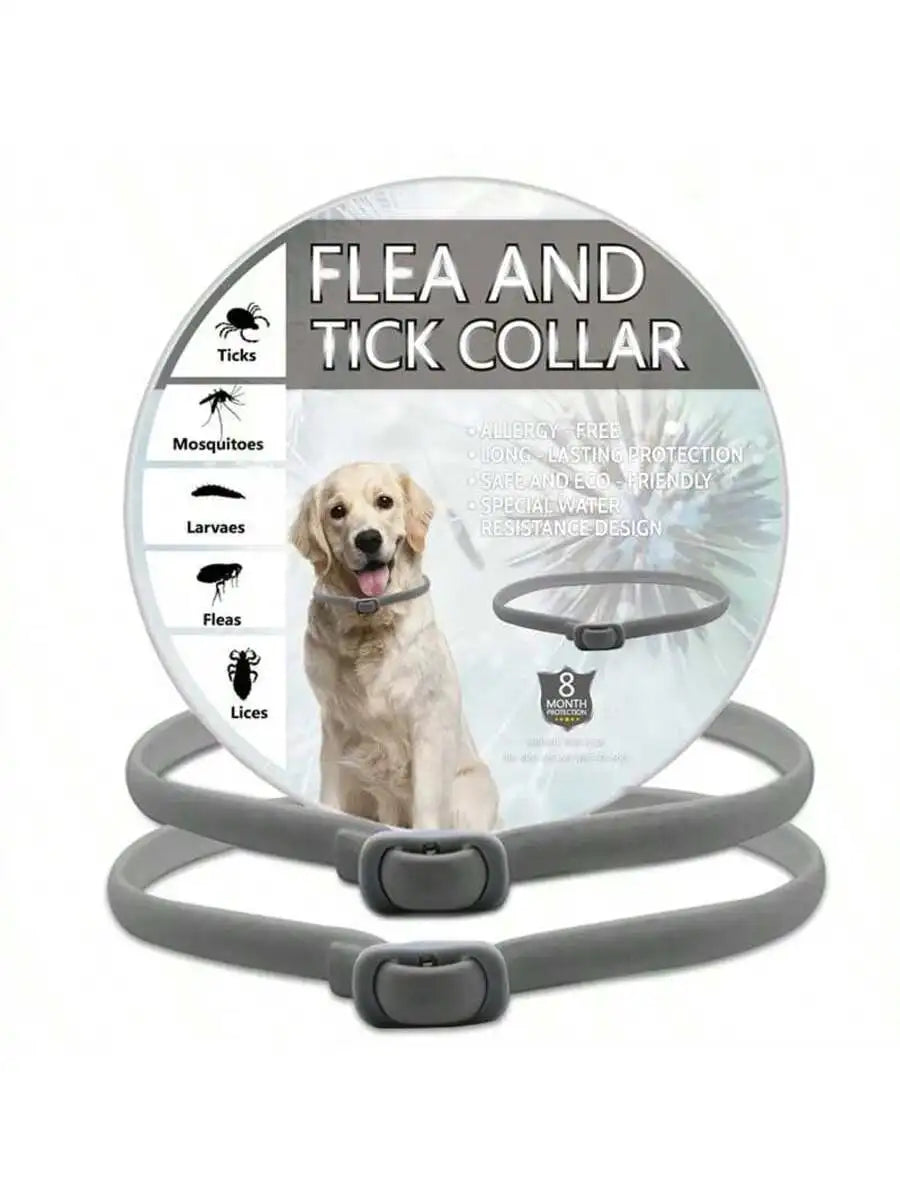 Natural Flea And Tick Treatment Collar For Dogs Waterproof