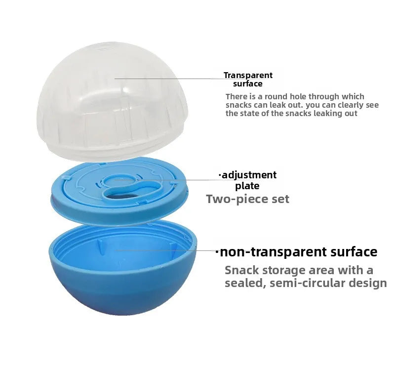 Treat Ball Dog Treat Dispenser Toy Interactive Ball For Dogs