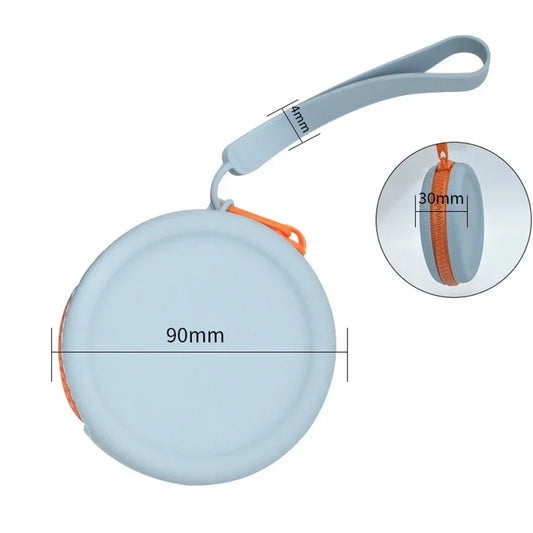 Portable Silicone Dog Treat Training Pouch With Lanyard