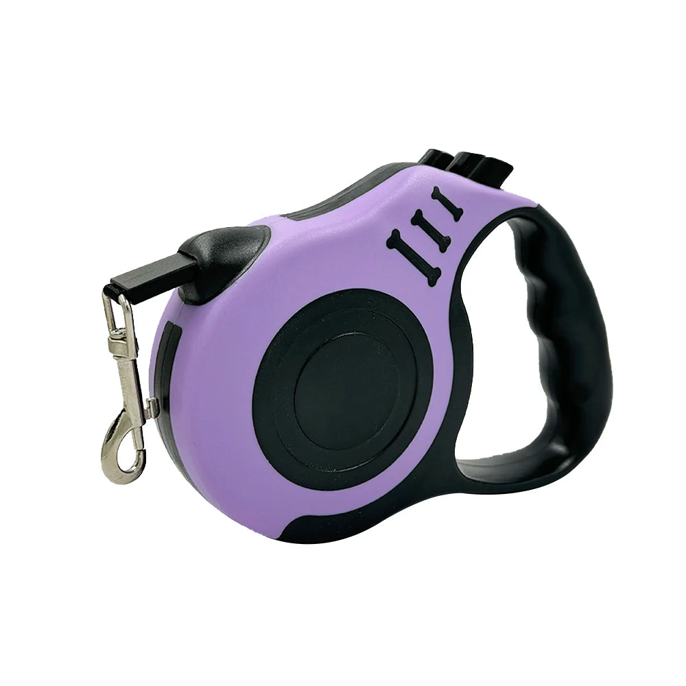 Retractable Nylon Dog Leash For Small Dogs Durable Outdoor Use
