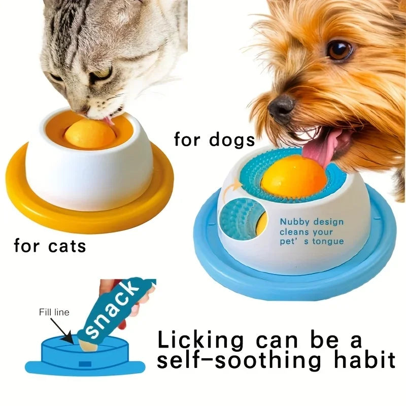 Interactive Cat and Dog Toy Slow Feeder Dispenser for Pets