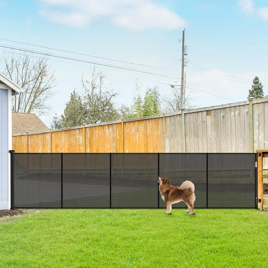 Premium Retractable Dog Gate for Indoor and Outdoor Use