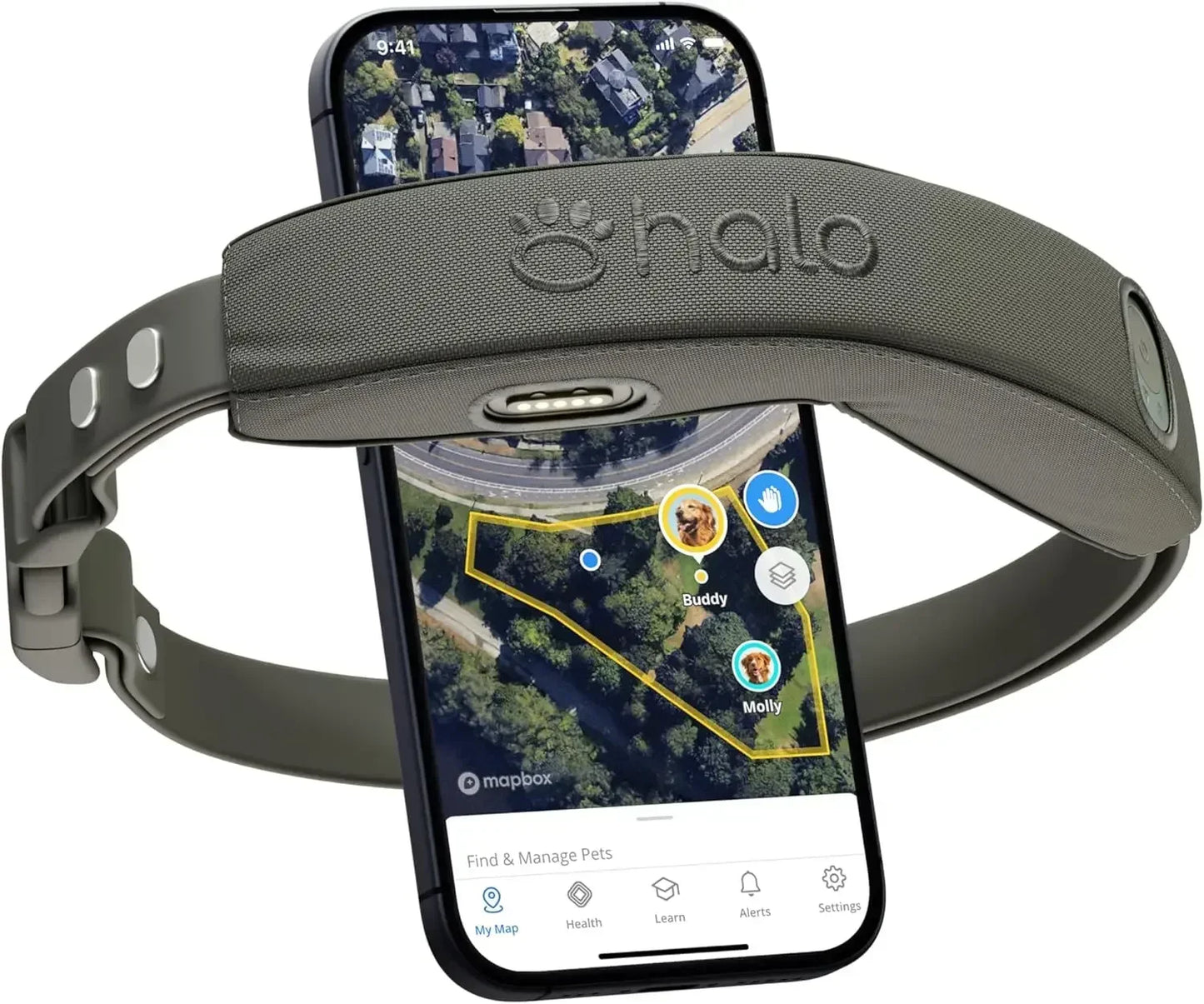 Halo Collar Outdoor Boundary System With Real Time Tracking