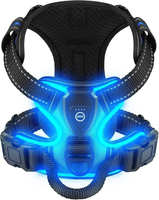 LED Luminous Dog Harness