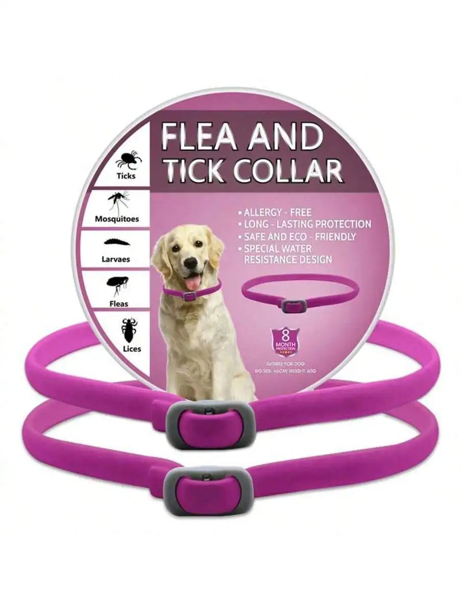 Natural Flea And Tick Treatment Collar For Dogs Waterproof