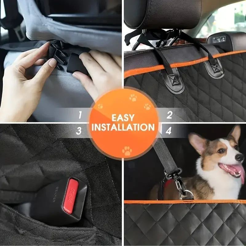 Universal Waterproof Dog Car Seat Cover Hammock Nonslip Protector