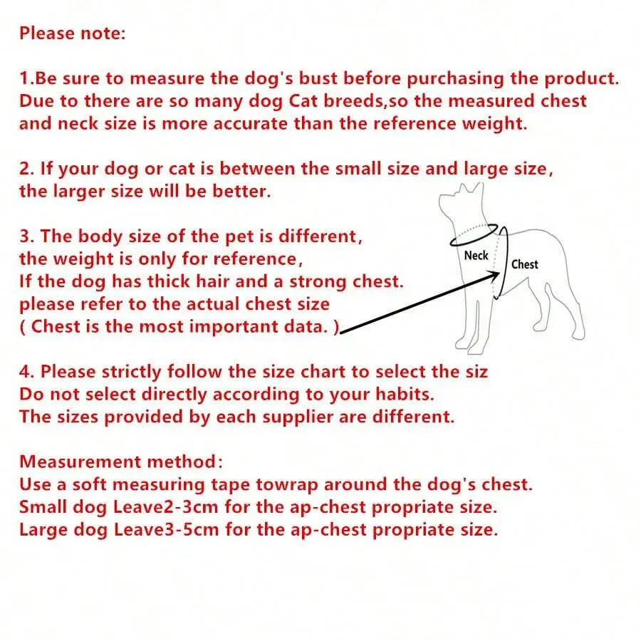 Reflective Pet Harness and Leash Set for Dogs and Cats Escape Proof