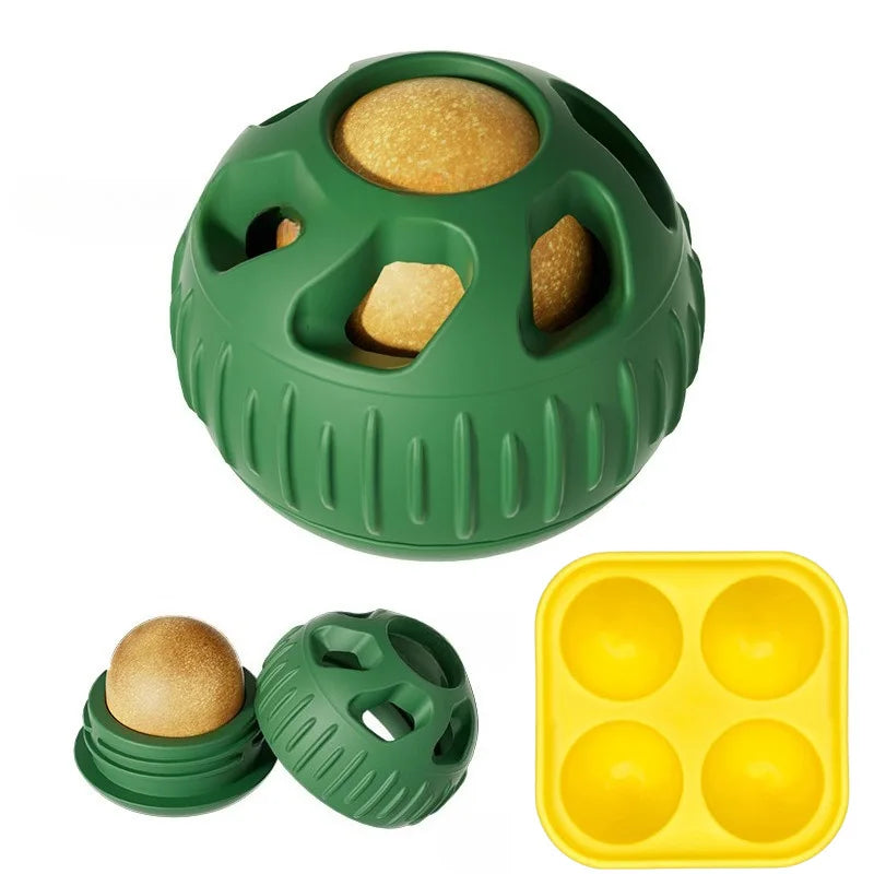 Interactive Dog Toys Silicone Treat Molds For Mental Stimulation Pupsicle