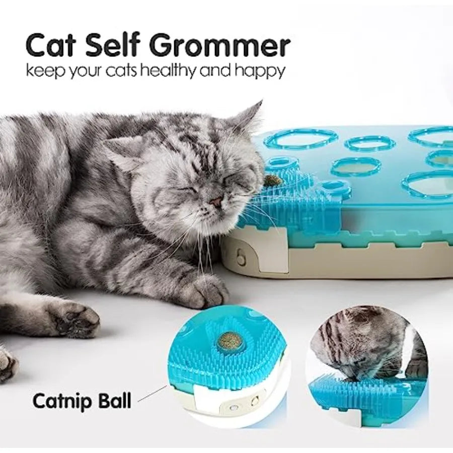 7in1 Interactive Cat Toy Motion Activated Indoor Playset