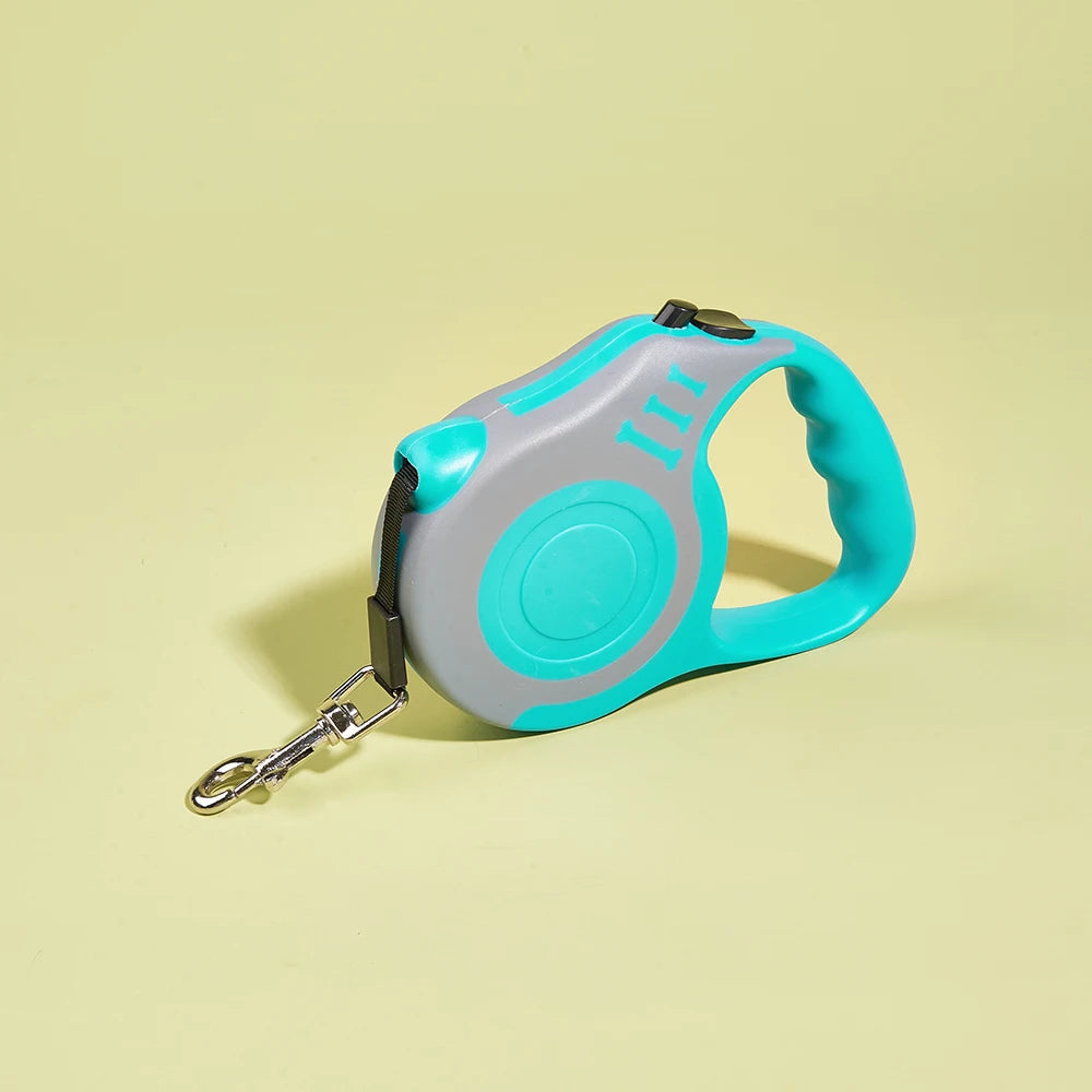 Retractable Nylon Dog Leash For Small Dogs Durable Outdoor Use