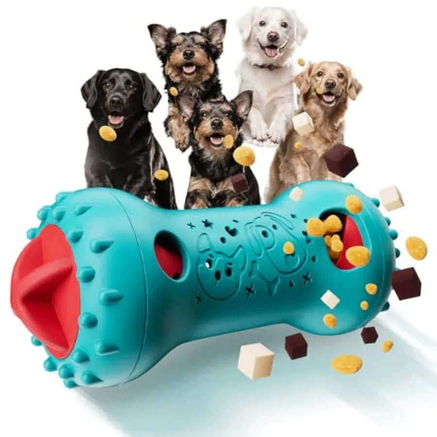 Interactive Treat Dispensing Dog Toy For Brain Stimulation And Enrichment