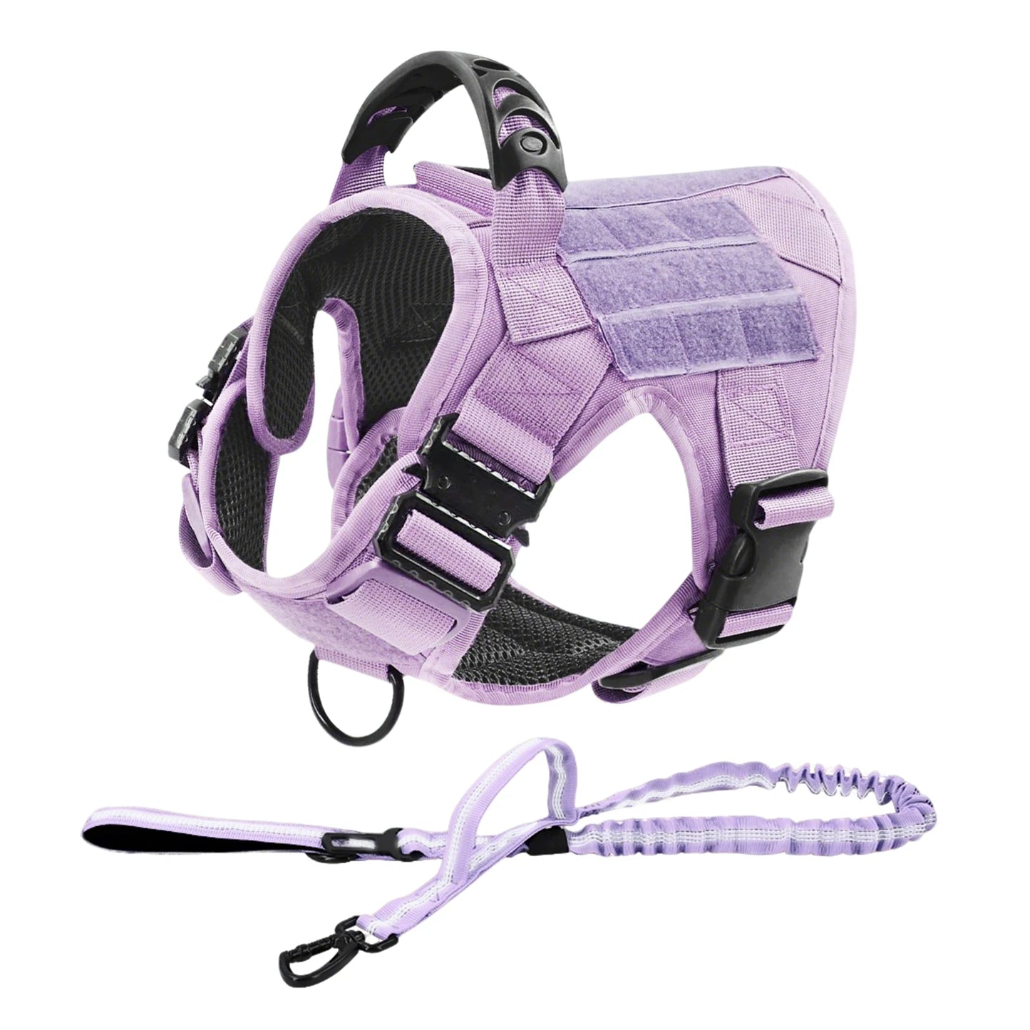 Military Tactical Dog Harness With Adjustable Vest
