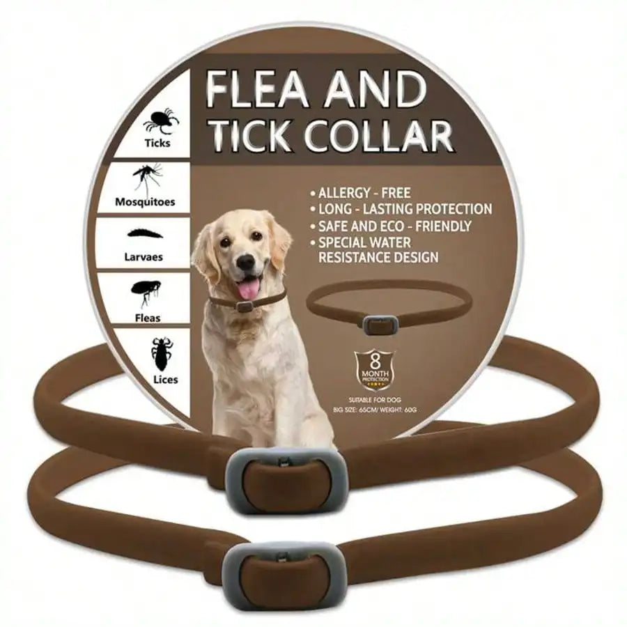 Natural Flea And Tick Treatment Collar For Dogs Waterproof