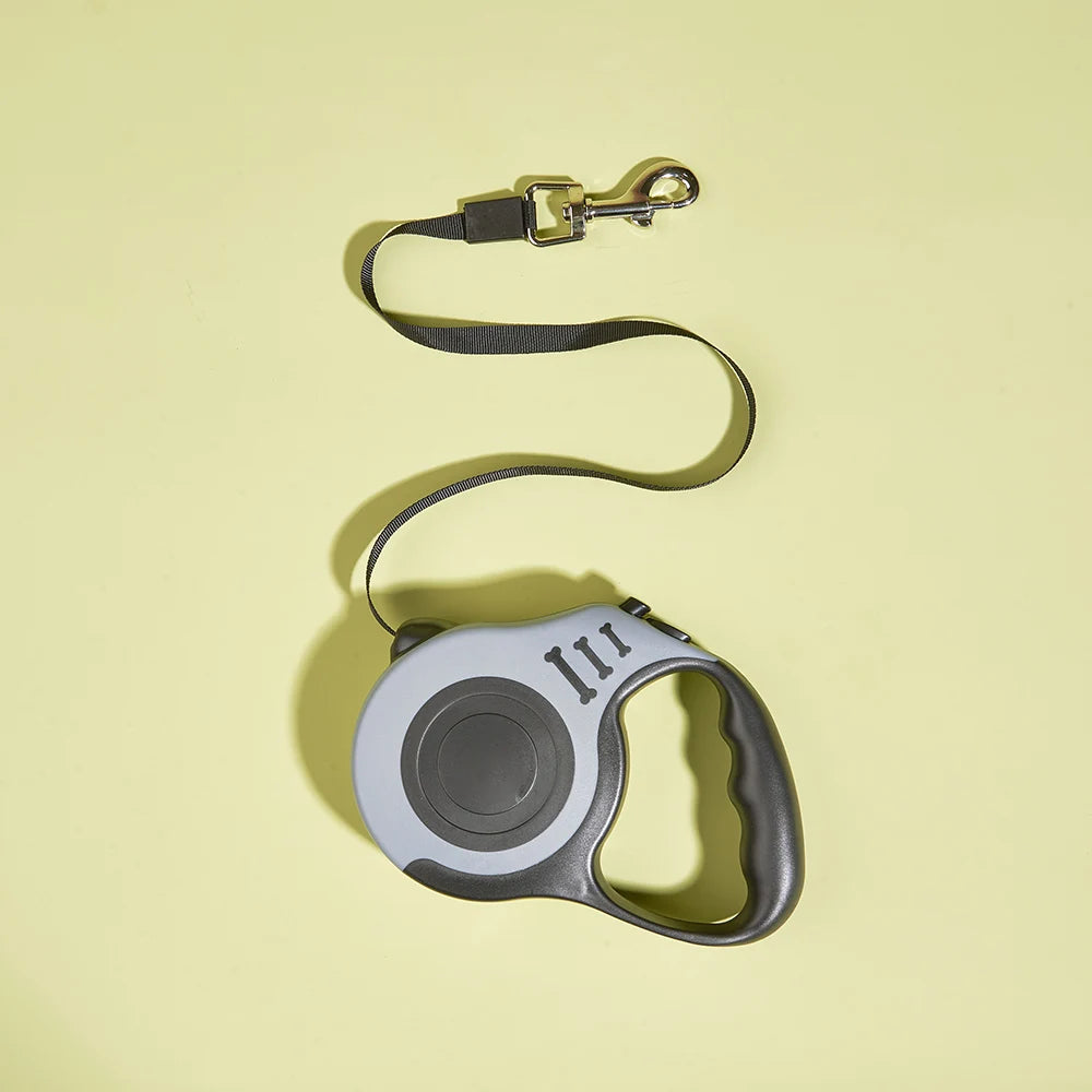 Retractable Nylon Dog Leash For Small Dogs Durable Outdoor Use