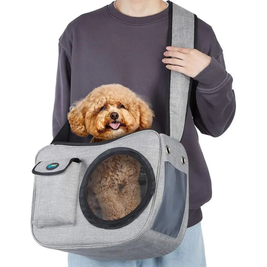Ownpets Pet Sling Carrier Lightweight Soft Sided Airline Approved Bag