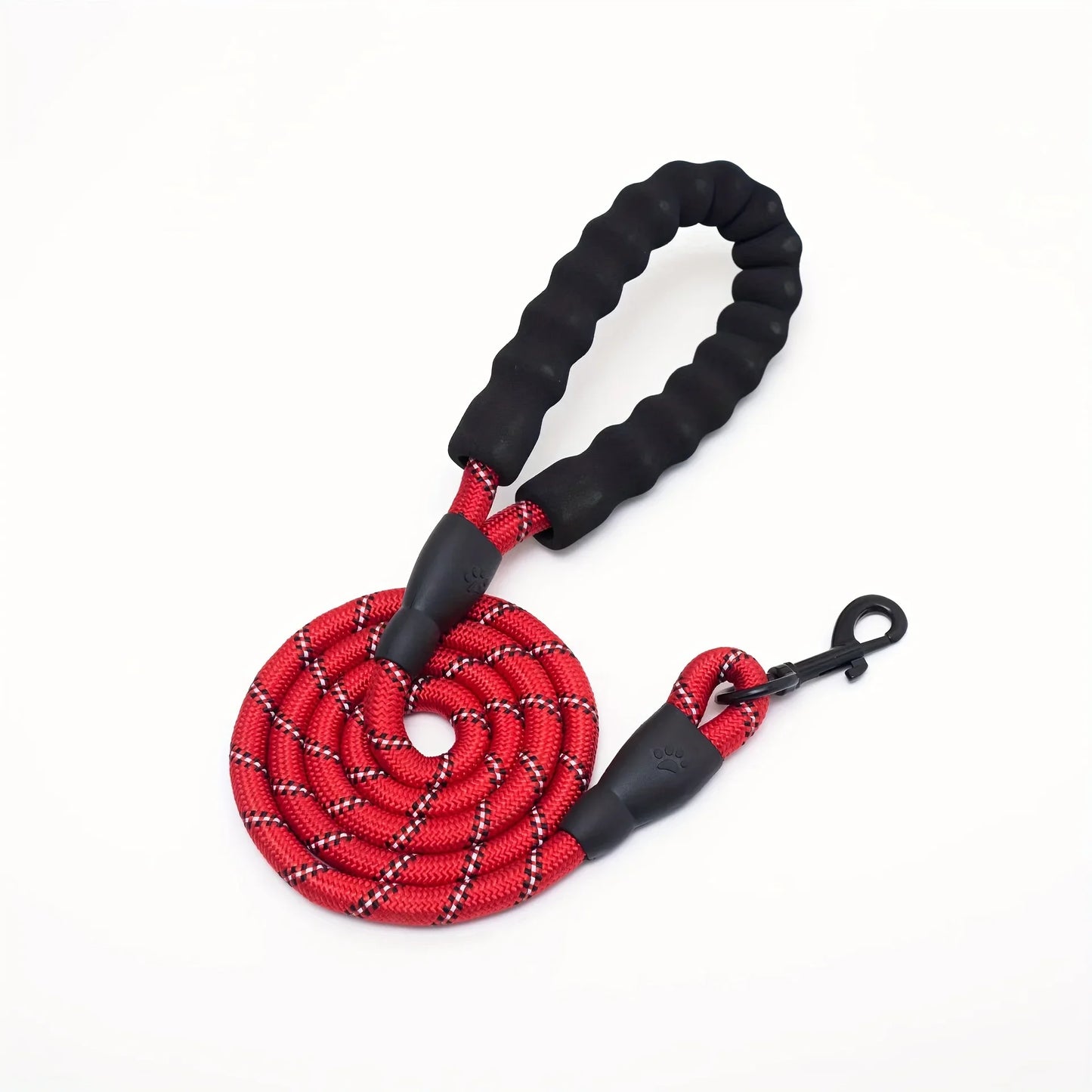 Reflective Dog Leash With Soft Handle Reinforced Construction