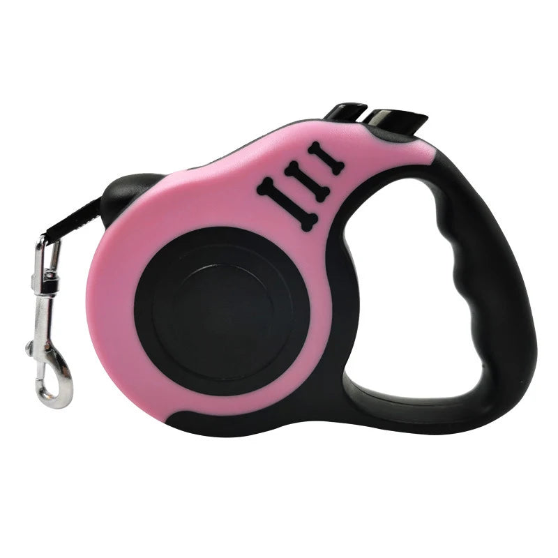 Retractable Nylon Dog Leash For Small Dogs Durable Outdoor Use