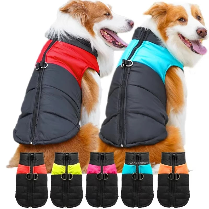 Waterproof Warm Dog Outfit For Cold Weather Outdoor Pet Apparel