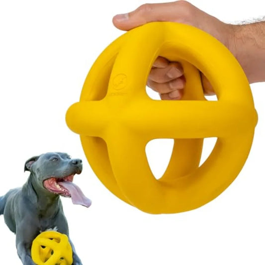 Indestructible Dog Ball for Aggressive Chewers Non Toxic Rubber