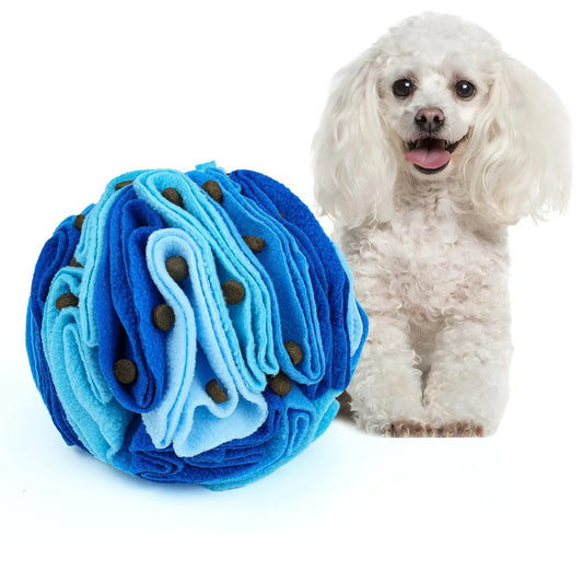 DKSTINYE Snuffle Ball Interactive Dog Toy For Small Dogs